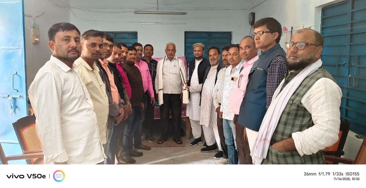 नव पदस्थापित बीईओ को किया सम्मानित