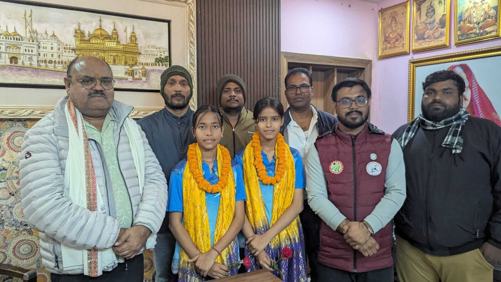 69वीं राष्ट्रीय स्कूली मलखंब प्रतियोगिता में जामताड़ा की दो खिलाड़ियों का चयन