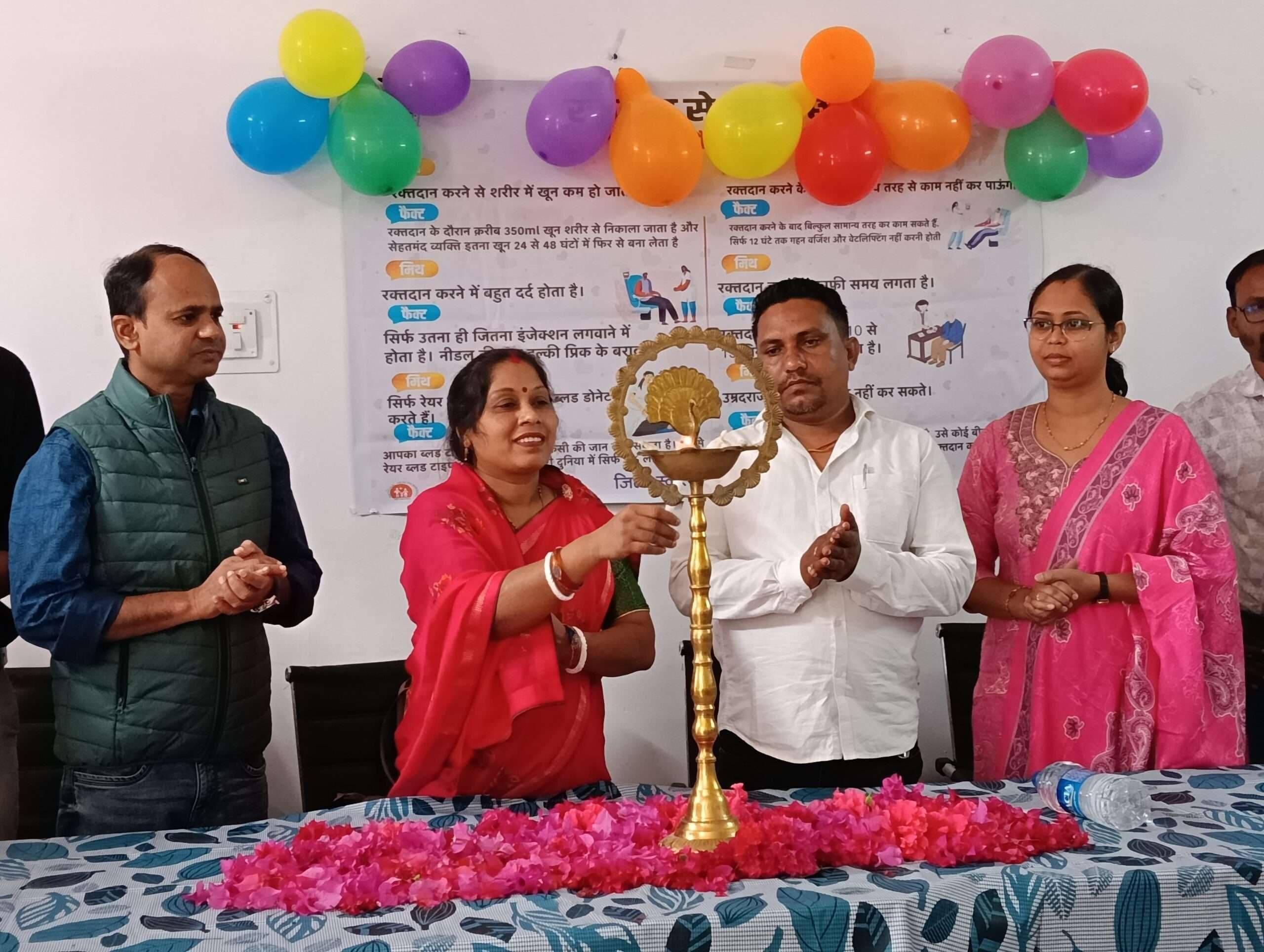 Bokaro News : शिविर में कई लोगों ने किया रक्तदान