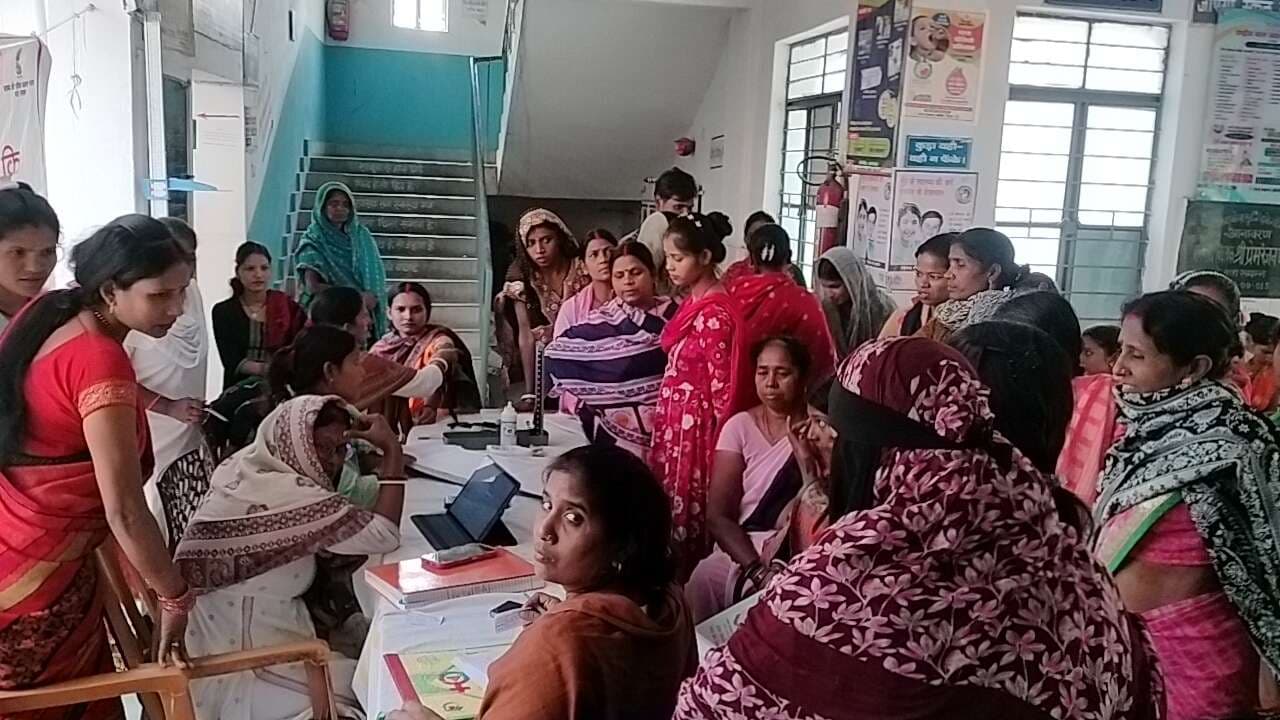 सूर्यगढ़ा, घोसैठ व पिपरिया में गर्भवती की प्रसव पूर्व हुयी जांच