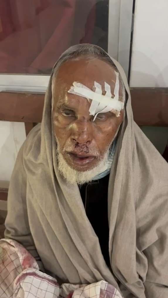 Samastipur News:रजखा रामपुर के बुजुर्ग की पिटाई