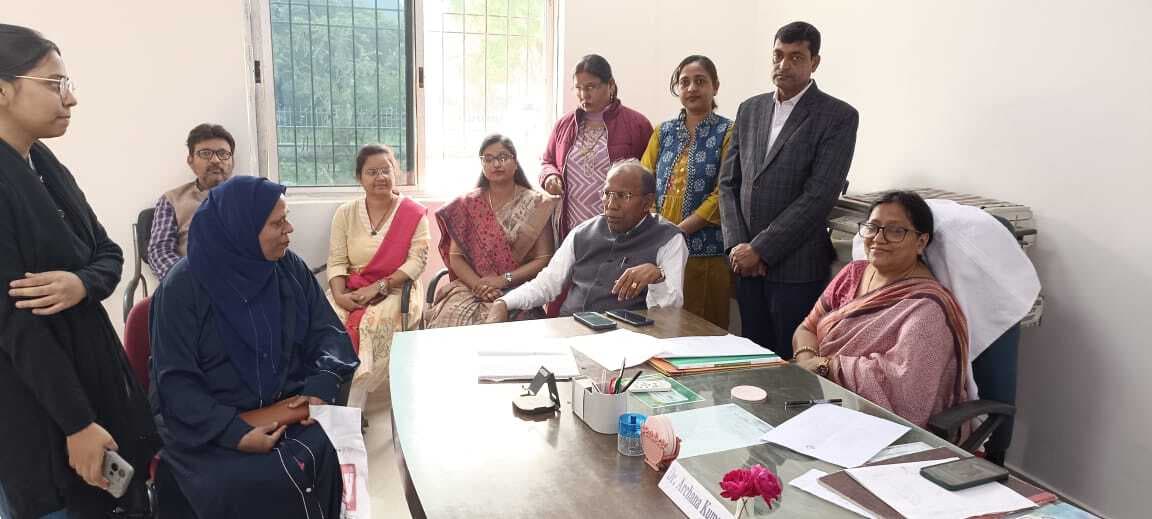 गया कॉलेज बायोटेक विभाग में पैरेंट्स-टीचर मीट