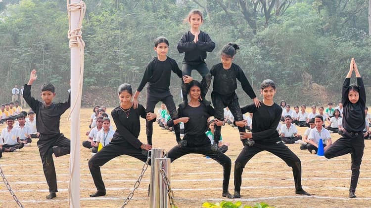 Annual Sports day of loyola school telco concluded : पैंथर हाउस बना ओवरऑल चैंपियन