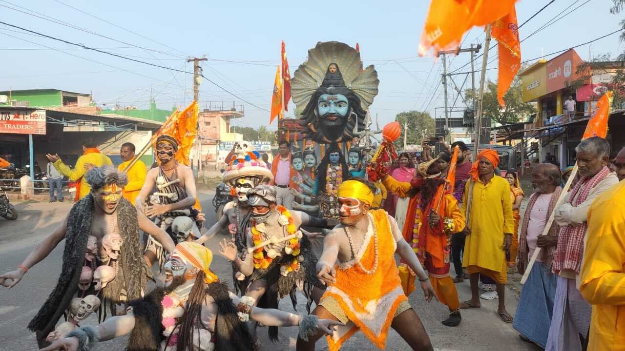 श्री रामजानकी विवाहोत्सव संपन्न, निकाली गयी भव्य शोभा यात्रा