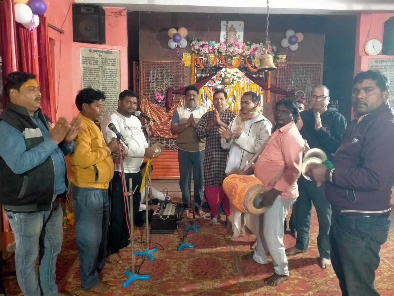 हनुमान मंदिर में राम-जानकी विवाह महोत्सव शुरू