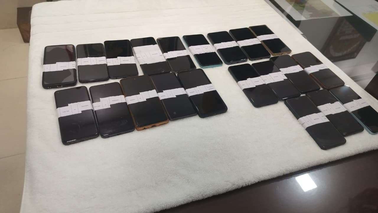 ऑपरेशन मुस्कान के तहत 67 मोबाइल बरामद