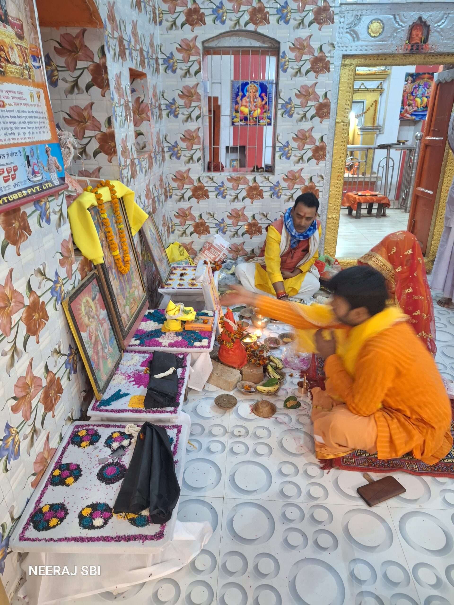 हनुमान मंदिर में नौ दिवसीय श्री रामचरितमानस पाठ प्रारंभ