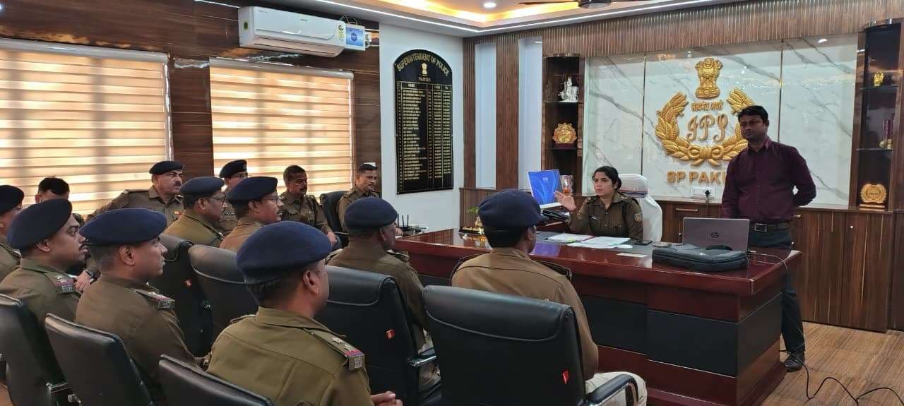 बीएनएस व अन्य धाराओं पर पुलिसकर्मियों ने दी लिखित परीक्षा