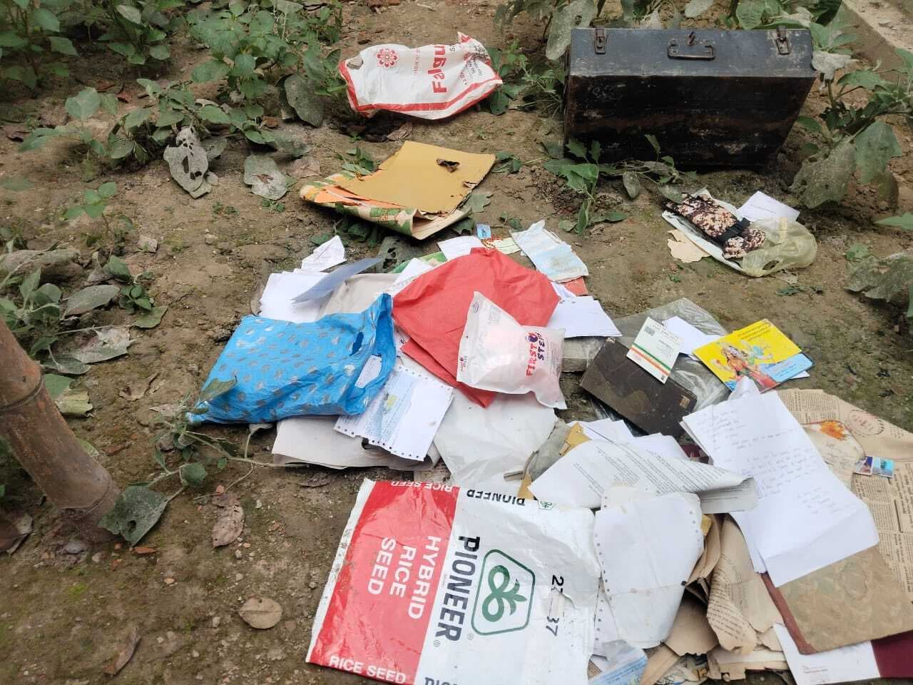 चोरी के घटना के दो दिन बाद भी नही पहुंची पुलिस, ग्रामीणों में आक्रोश