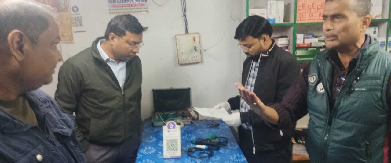 अवैध नर्सिंग होम व मेडिकल दुकानों पर छापेमारी, नर्सिंग होम सील