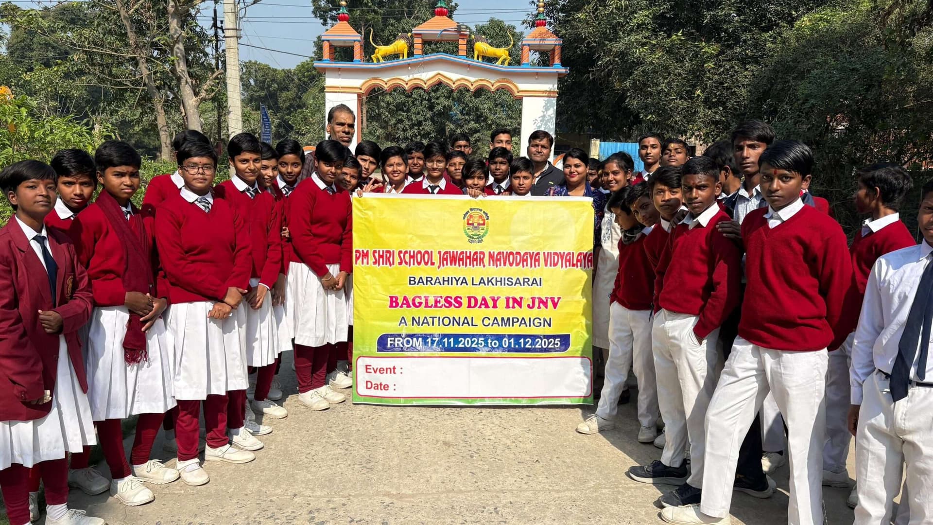 जेएनवी बड़हिया के विद्यार्थियों ने किया शैक्षणिक भ्रमण