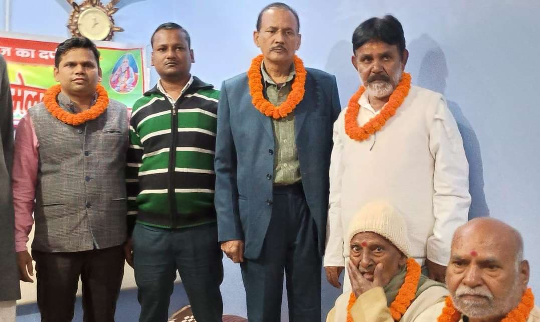 जिला हिंदी साहित्य सम्मेलन के अध्यक्ष बने अरविंद भारती व जीवन बने सचिव