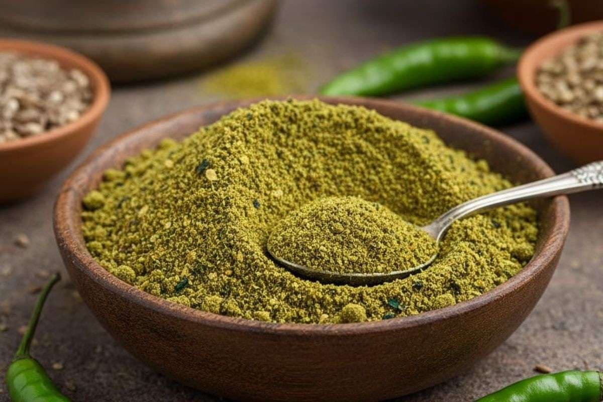 green chilli powder green chilli powder