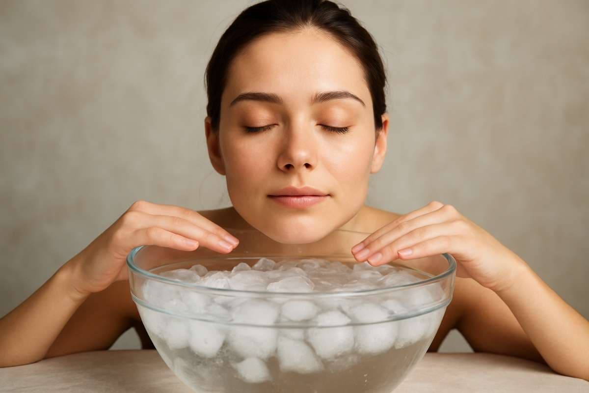ice water facial ice water facial