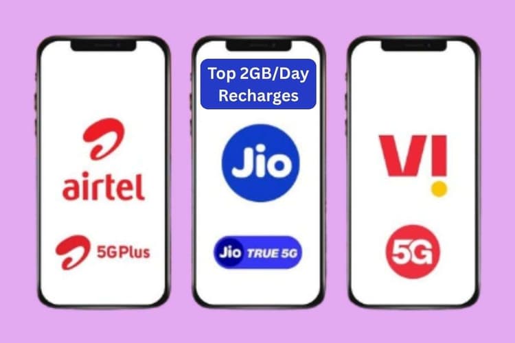 2GB डेली डेटा चाहिए? Jio, Airtel और Vi में किसका प्लान है सबसे ज्यादा वैल्यू फॉर मनी?