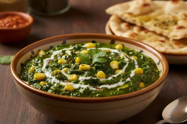 Palak Corn Recipe: सर्दियों में रोटी-चावल के साथ बनाएं टेस्टी पालक कॉर्न की सब्जी