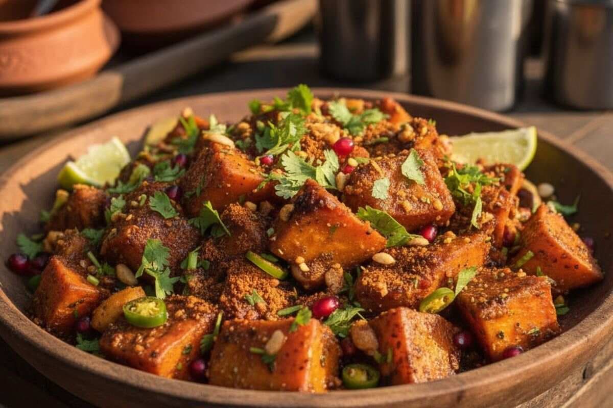 shakarkand chaat