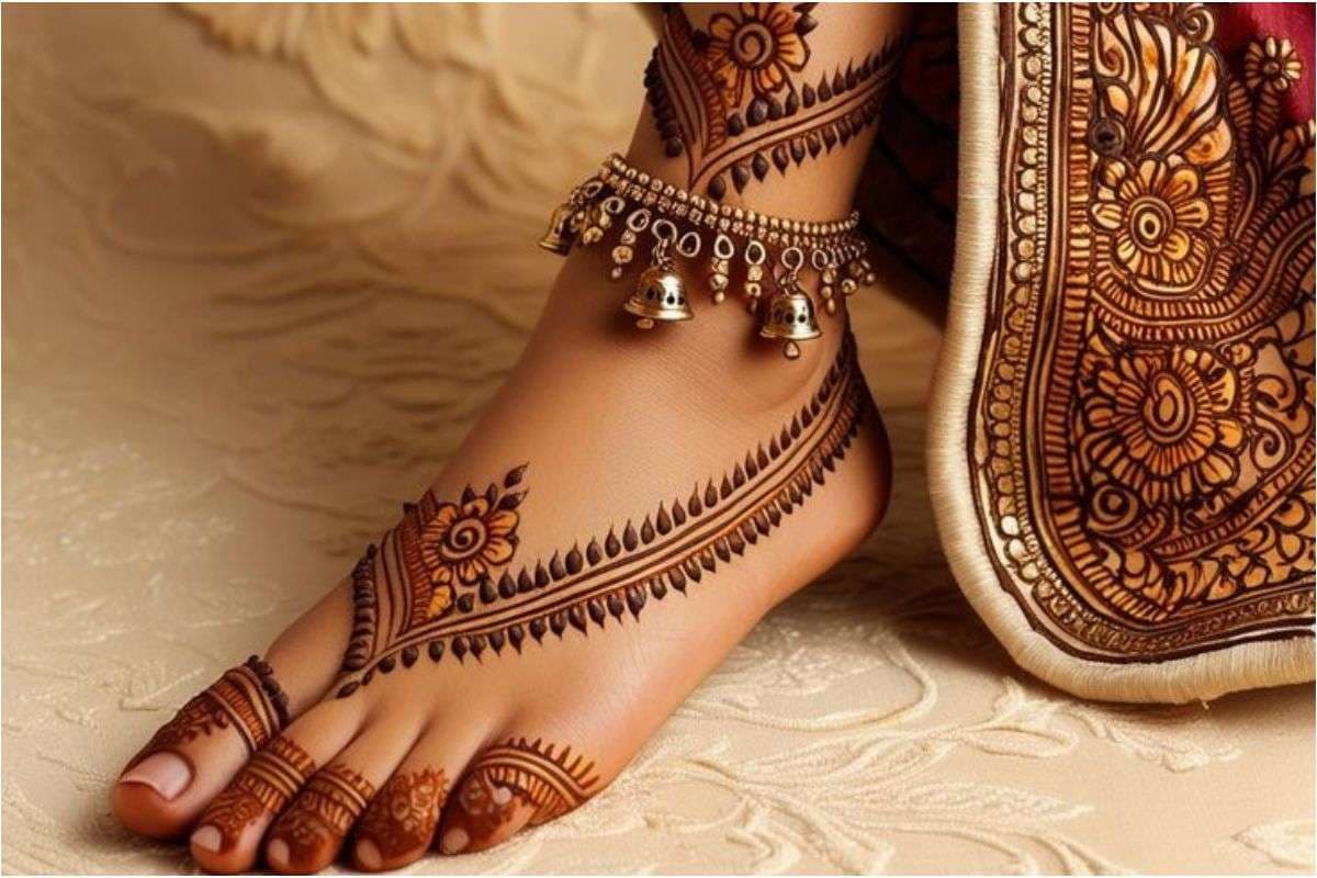 Foot Mehndi Design 2026:पैरों में लगाए लेटेस्ट और सिंपल मेहंदी डिजाइन