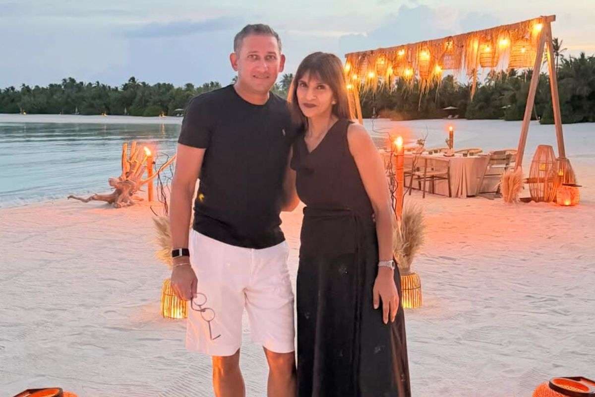 Ajit Agarkar Birthday Post Shared by Fatema Agarkar