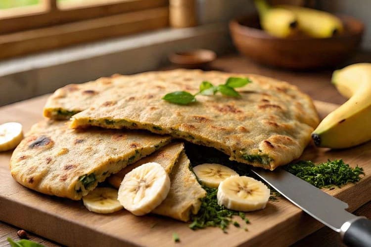 Banana Methi Thepla: ब्रेकफास्ट का बदलना है स्वाद तो इस रेसिपी से फटाफट बना लें बनाना मेथी थेपला