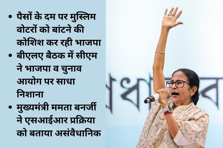 बंगाल चुनाव से पहले ममता बनर्जी का बड़ा बयान- भाजपा को खत्म करके ही दम लूंगी