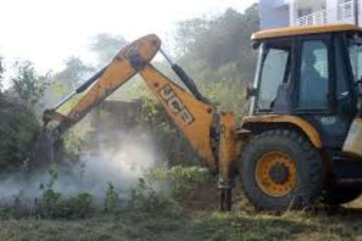 Bihar Bulldozer Action Bihar Bulldozer Action