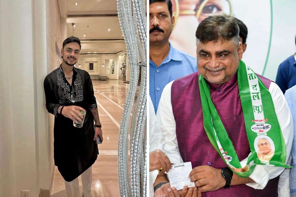 Bihar JDU Leader and Ishan Kishan Father Pranav Pandey Bihar JDU Leader and Ishan Kishan Father Pranav Pandey