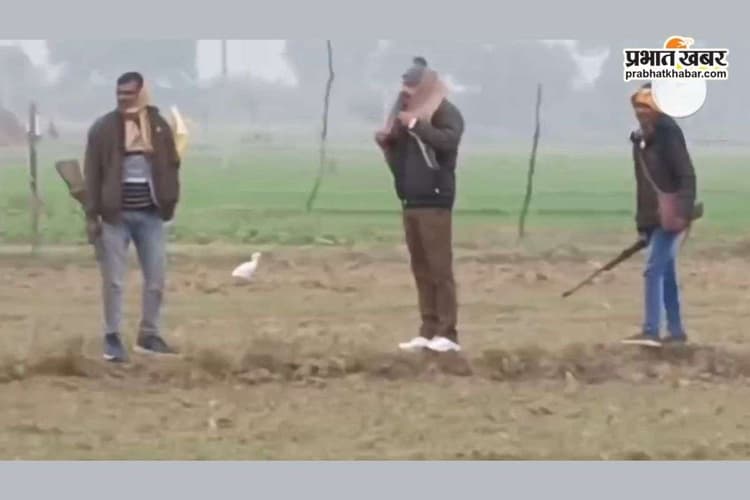 बंदूक के बल पर दबंगों ने उखाड़ दी फसल, बक्सर के किसान की दुखभरी कहानी