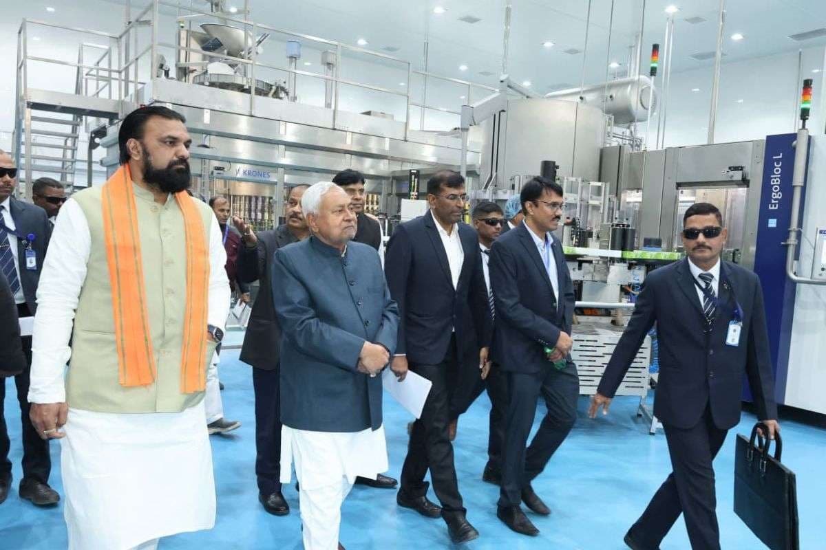 CM Nitish Kumar in Buxar CM Nitish Kumar in Buxar