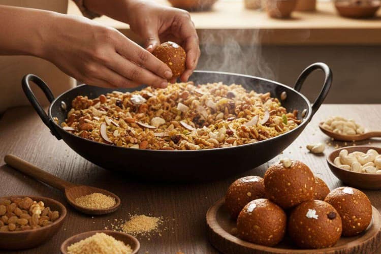 Dry Fruit Gud Laddu: घर पर आसान तरीके से बनाएं विंटर स्पेशल ड्राई फ्रूट गुड़ के लड्डू, फॉलो करें बनाने की विधि
