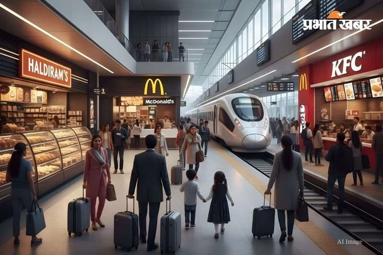 रेलवे स्टेशनों पर हल्दीराम, KFC और मैकडॉनल्ड्स की धमाकेदार एंट्री, चप्पल वाले भी चख सकेंगे लजीज व्यंजन