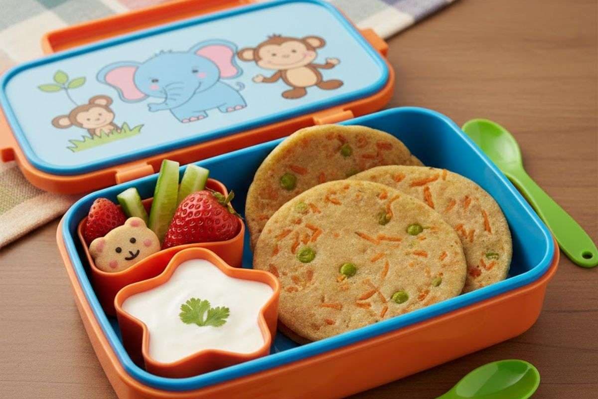Gajar Matar Paratha: рд╕рд░реНрджрд┐рдпреЛрдВ рдореЗрдВ рдмрдЪреНрдЪреЛрдВ рдХреЛ рдЯрд┐рдлрд┐рди рдореЗрдВ рджреЗрдВ рдХреБрдЫ рдЦрд╛рд╕, рдЯреНрд░рд╛рдИ рдХрд░реЗрдВ рд╕реНрд╡рд╛рджрд┐рд╖реНрдЯ рдЧрд╛рдЬрд░-рдордЯрд░ рдХрд╛ рдкрд░рд╛рдард╛