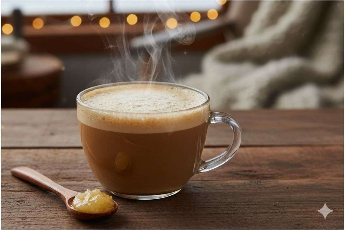Ghee Coffee Benefits in Winter:सर्दियों में वरदान है घी वाली कॉफी,वजन घटाने और स्किन ग्लो के मिलते हैं 5 बड़े फायदे