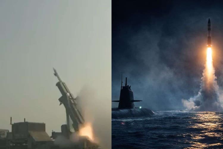 भारत ने दागे दो तबाही मचाने वाले हथियार, K-4 सबमरीन और आकाश-NG मिसाइल; दुश्मनों के उड़ेंगे होश, जानें ताकत