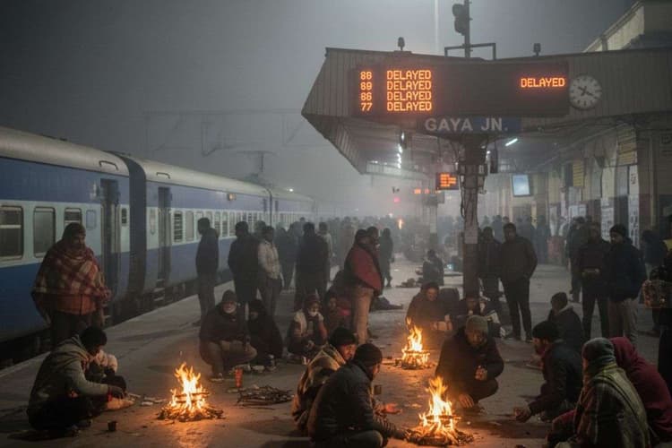 राजधानी सहित कई एक्सप्रेस ट्रेनें पांच से नौ घंटे लेट, इन गाड़ियों का परिचालन बंद