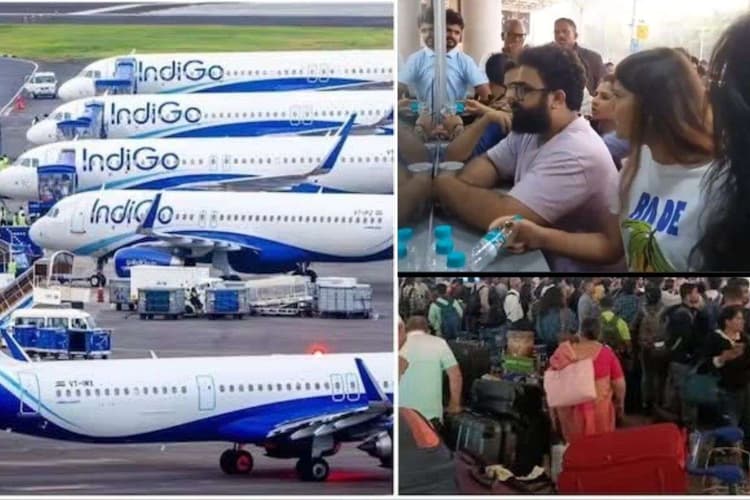 Watch Video: इंडिगो की उड़ान रद्द होने पर यात्रियों का फूटा गुस्सा, महाराष्ट्र एयरपोर्ट पर स्टाफ के साथ बहस करते हुए वीडियो आया सामने