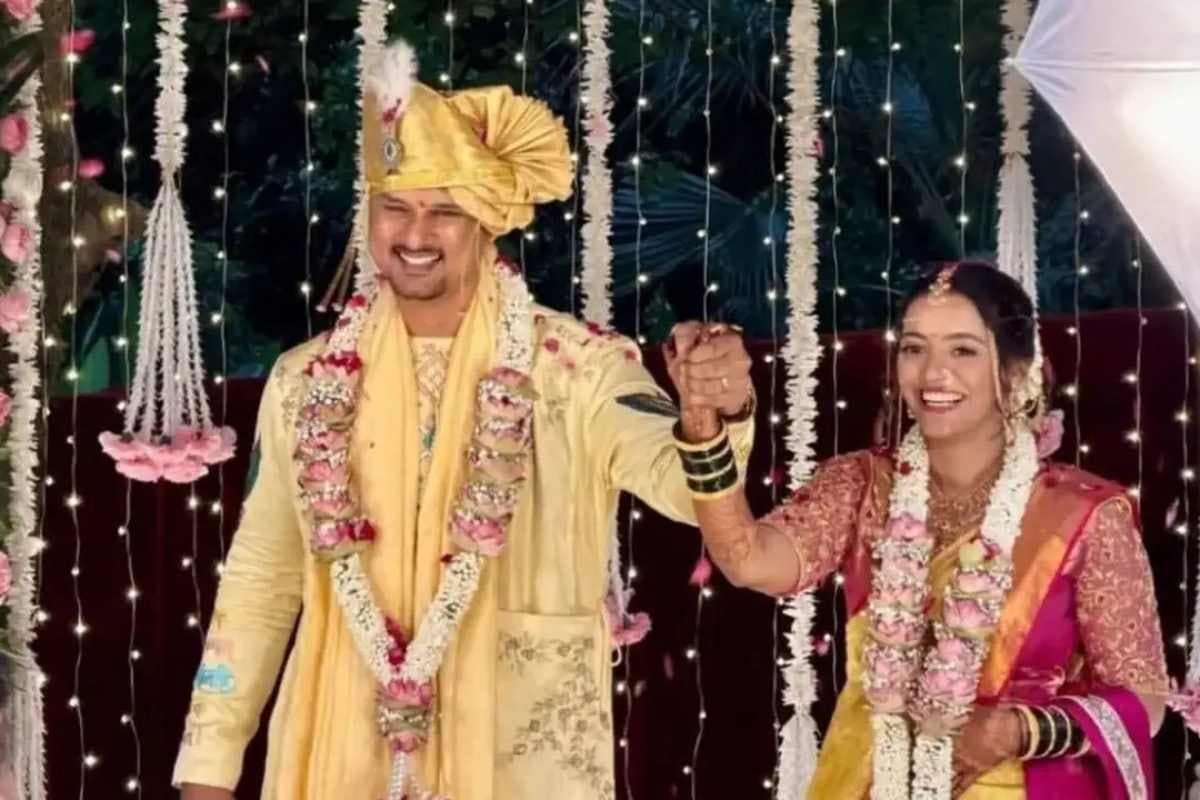 Jay Dudhane Marries His Longtime GF Harshala Patil Jay Dudhane Marries His Longtime GF Harshala Patil