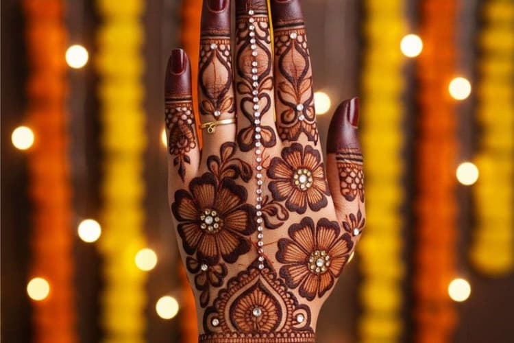Latest Mehndi Design Images: शादी और त्योहारों के लिए ट्रेंडिंग सिंपल डिजाइन