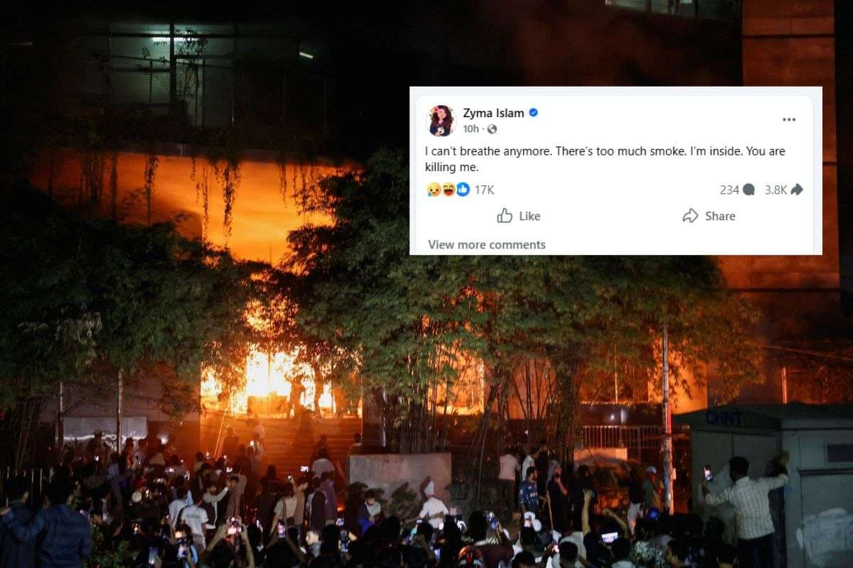 Media offices set on Fire journalists targeted in Dhaka after Osman Hadi's death