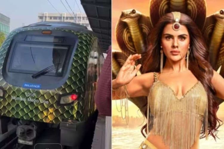 Naagin 7: मुंबई मेट्रो पर चढ़ा नागिन 7 का खुमार, चलती ट्रेन बनी सांप