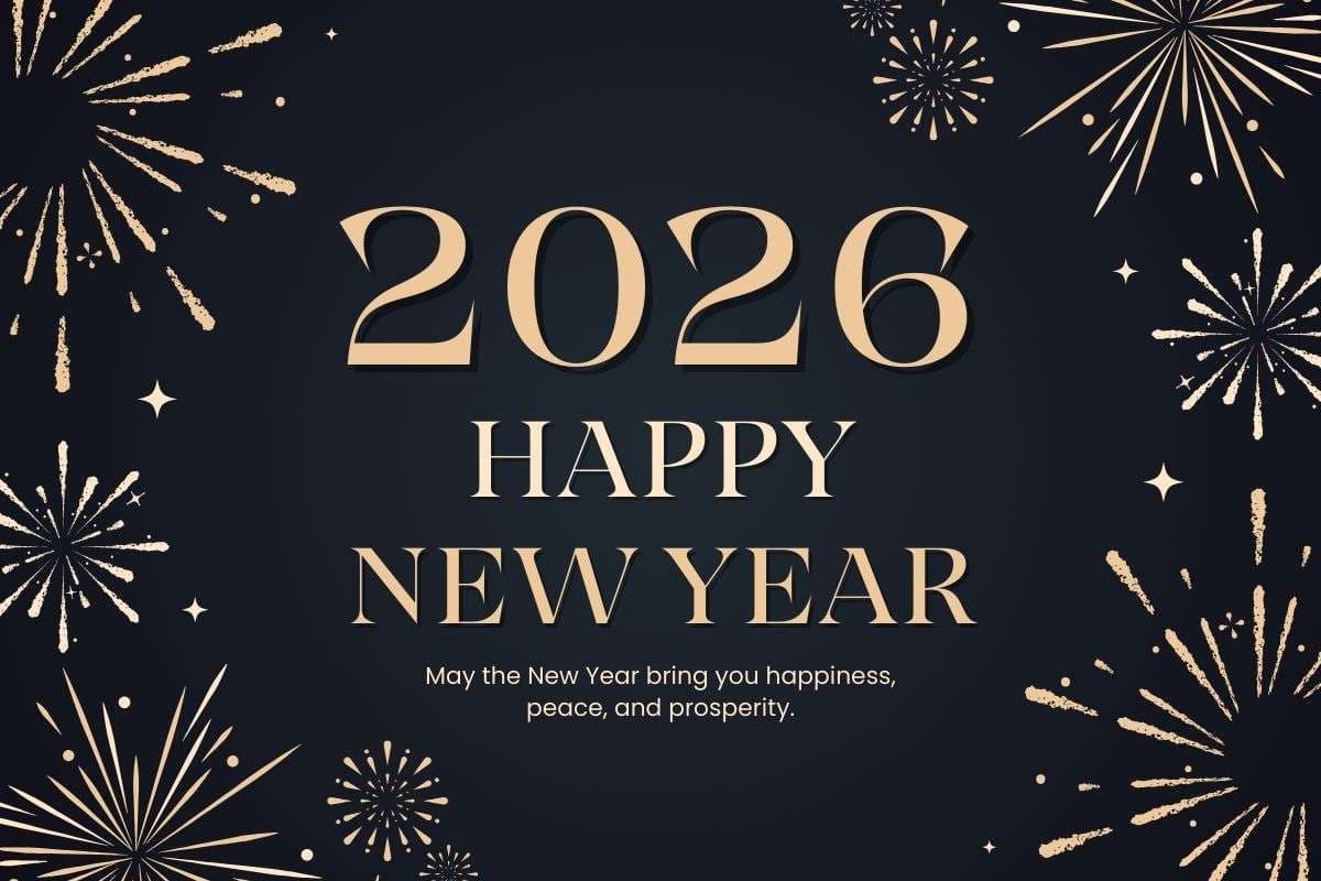 हैप्पी न्यू ईयर 2026 इमेज