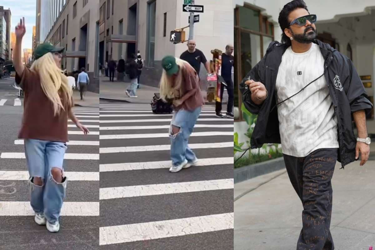 New York Woman Dancing On Pawan Singh Bhojpuri Song Raja Ji Ke Dilwa New York Woman Dancing On Pawan Singh Bhojpuri Song Raja Ji Ke Dilwa