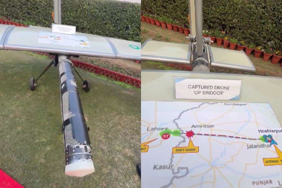 Operation Sindoor Turkey Made Pakistani Drone Captured Hindi Operation Sindoor Turkey Made Pakistani Drone Captured Hindi