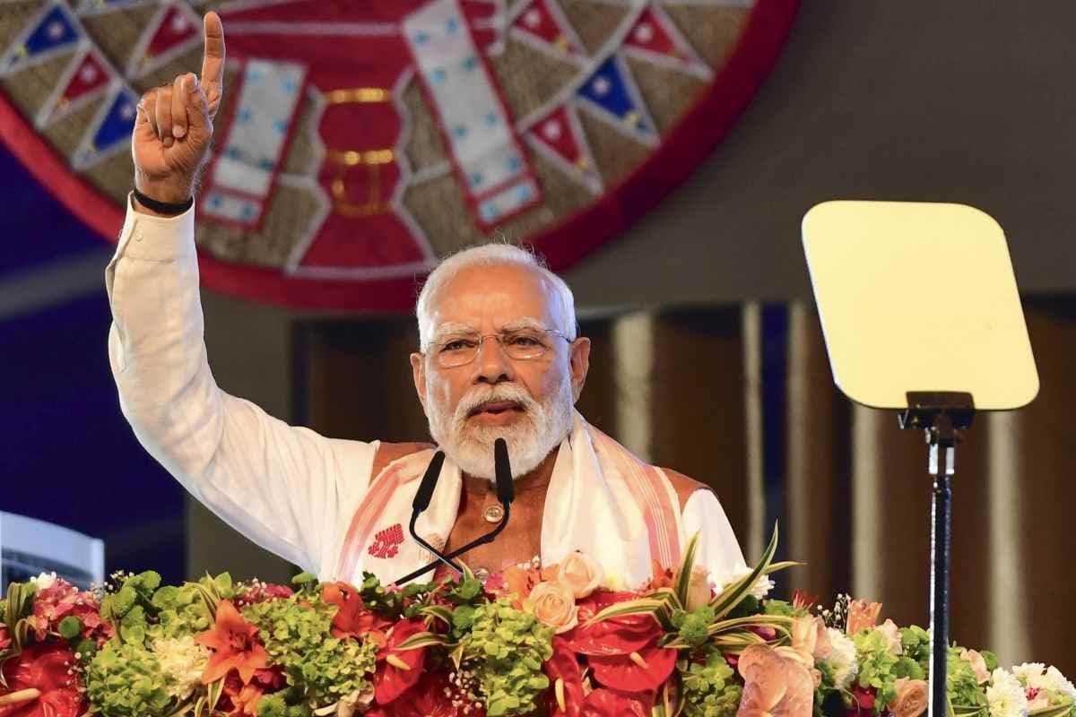PM Modi in Assam PM Modi in Assam