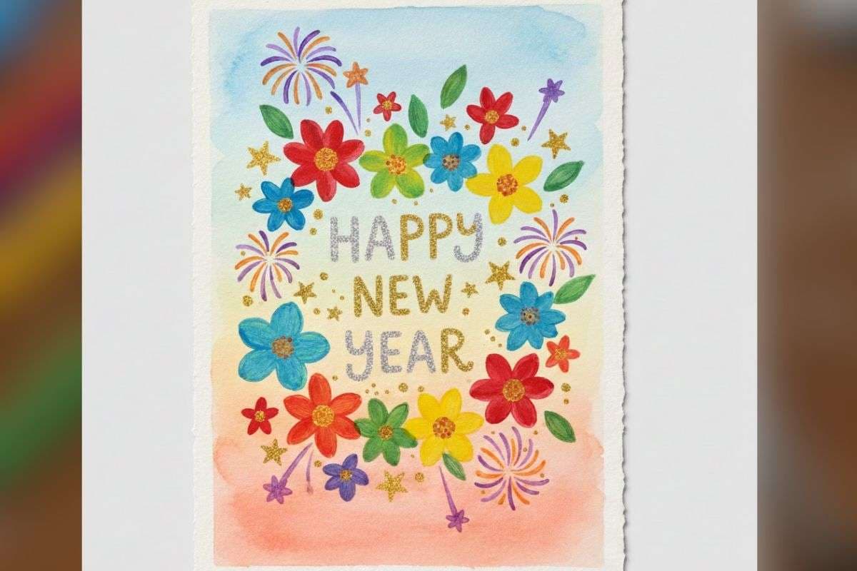 Painted Card