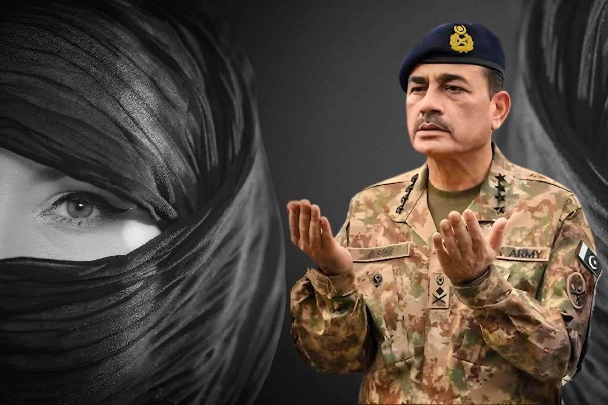 Pakistan CDF Asim Munir frightened assassination threats like Zia in Bradford at PTI Protest asks UK for Help.