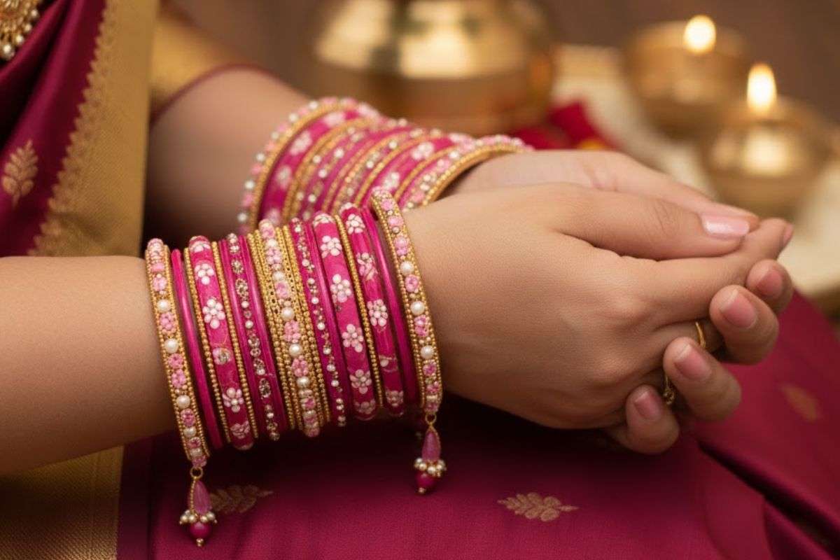 Pink Bangles Design