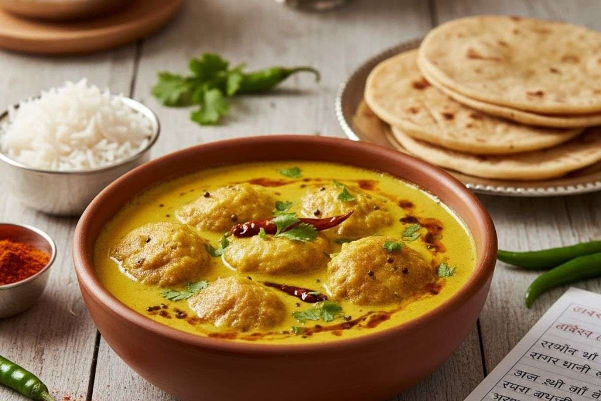 Rajasthani Pakoda Kadhi