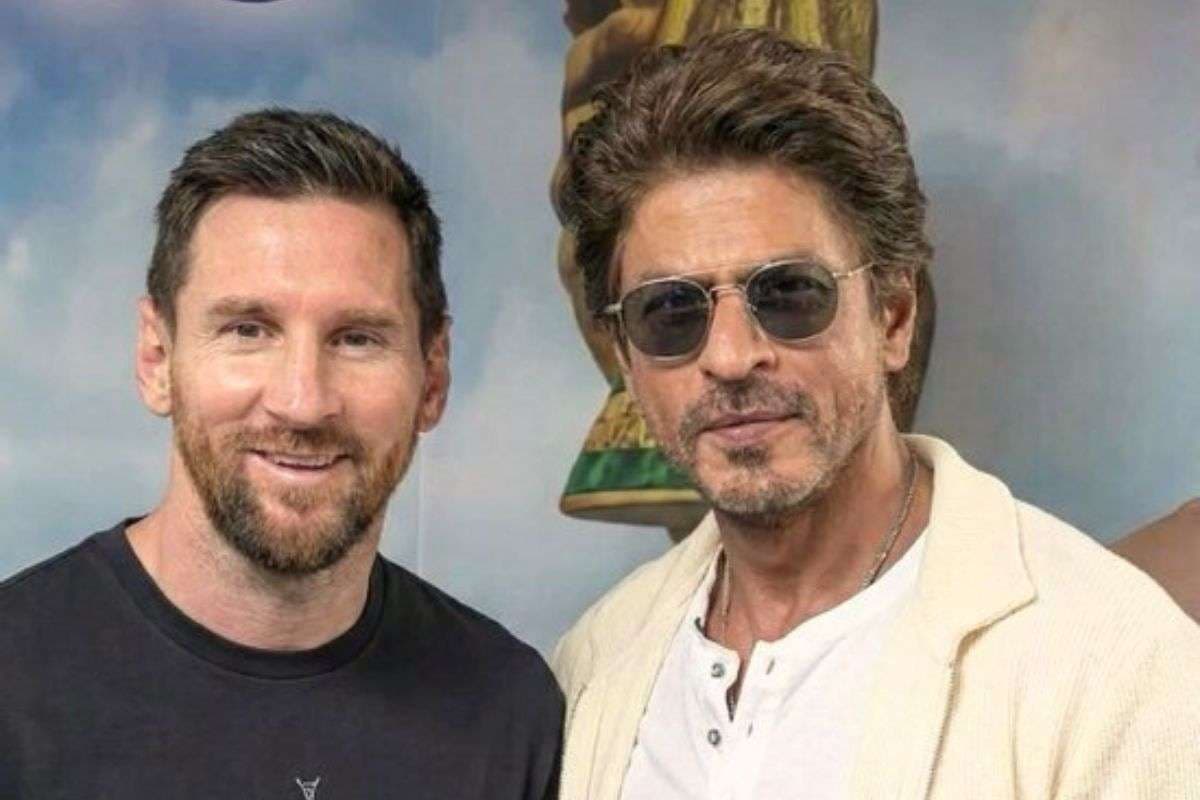 Shah Rukh Khan Meets Lionel Messi Shah Rukh Khan Meets Lionel Messi