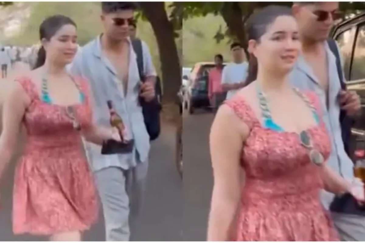 Sara Tendulkar Seen on streets of Goa with beer in hand trolls